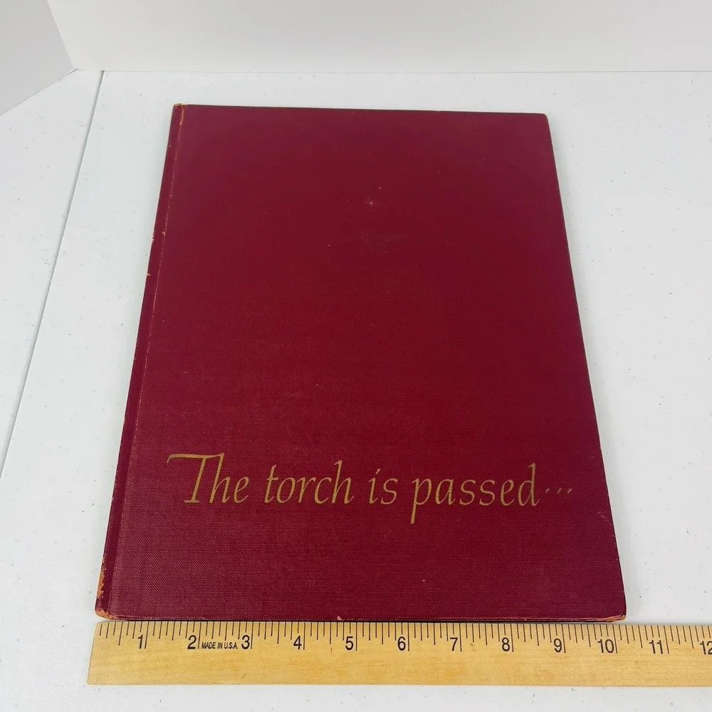 Vtg The Torch Is Passed Hardcover The Associated Press 1964 John F Kennedy